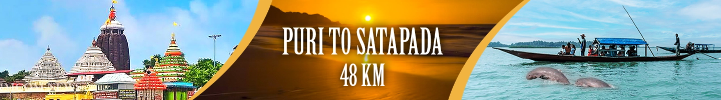 Puri to Satapada 48 KM